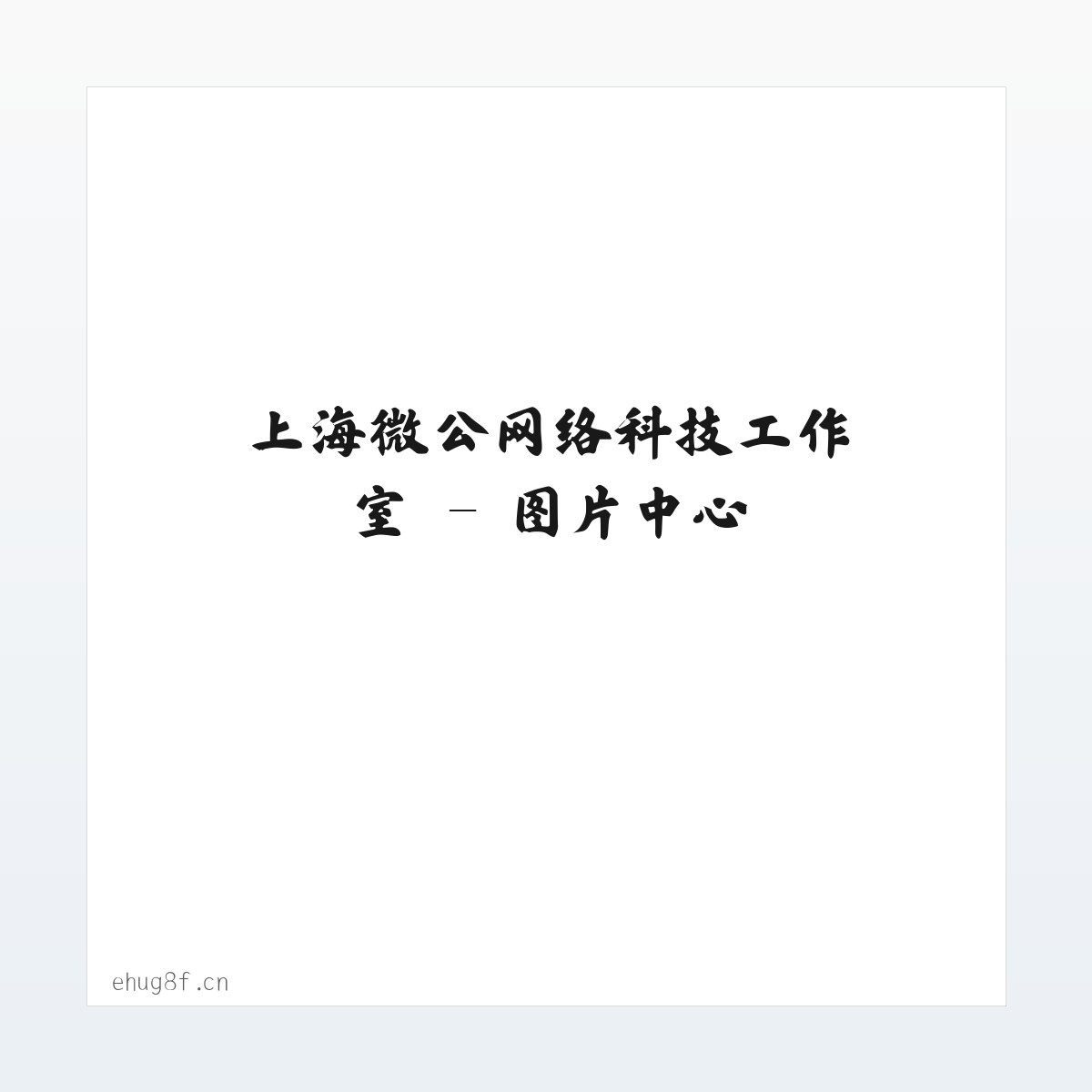 上海微公网络科技工作室 方图